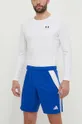 niebieski adidas Performance szorty treningowe Tiro 24 Męski