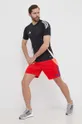 Kratke hlače za vadbo adidas Performance Tiro 24 rdeča