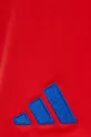 κόκκινο Σορτς προπόνησης adidas Performance Tiro 24