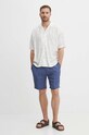 Lanene kratke hlače Joop! Dinghy 30042189 plava SS24