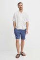 Lanene kratke hlače Joop! Dinghy plava 30042189