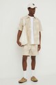 Samsoe Samsoe pantaloni scurti M24100065 bej SS24