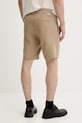 Odzież Samsoe Samsoe szorty lniane SMITH M21200050 beżowy