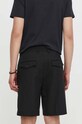 Odzież Samsoe Samsoe szorty z domieszką wełny SACHRISTOPH M24100105 czarny