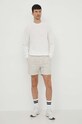 Polo Ralph Lauren pantaloncini in cotone 710862750 grigio SS24