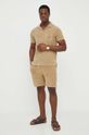 Σορτς Polo Ralph Lauren 710901046 μπεζ SS24