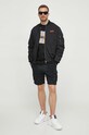 Къс панталон BALR. Q+ Regular B1431.1067 черен SS24