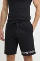 čierna Bavlnené šortky Emporio Armani Underwear Pánsky