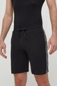 Шорты лаунж Emporio Armani Underwear трикотаж чёрный 111004.4R571