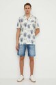 Джинсовые шорты Pepe Jeans RELAXED SHORT REPAIR PM801074 голубой SS24