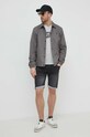 Pepe Jeans pantaloni scurti jeans SLIM GYMDIGO SHORT PM801075XG7 negru SS24