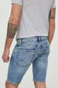 Pepe Jeans szorty jeansowe Materiał zasadniczy: 99 % Bawełna, 1 % Elastan, Podszewka kieszeni: 65 % Poliester, 35 % Bawełna