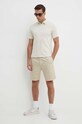 Ľanové šortky Pepe Jeans RELAXED LINEN SMART SHORTS PM801093 béžová SS25