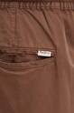 Plátěné kraťasy Pepe Jeans RELAXED LINEN SMART SHORTS hnědá PM801093