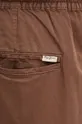 brązowy Pepe Jeans szorty lniane RELAXED LINEN SMART SHORTS