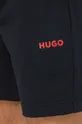 fekete HUGO rövidnadrág otthoni viseletre