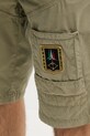 Bavlnené šortky Aeronautica Militare zelená BE041CT1122