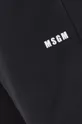 čierna Bavlnené šortky MSGM