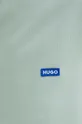 türkiz Hugo Blue pamut rövidnadrág