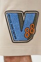 Versace Jeans Couture szorty bawełniane brązowy 76GADG04.CF01G