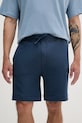 Bavlnené šortky BOSS Orange Sewalk tmavomodrá 50511726