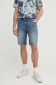 Oblečenie Rifľové krátke nohavice Armani Exchange 3DZJ65.Z1XBZ modrá