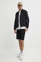 HUGO farmer rövidnadrág 50511403 fekete SS24