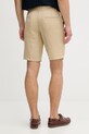 Îmbrăcăminte United Colors of Benetton pantaloni scurți pentru bărbați din in 4AGH59548 bej