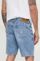 Jeans kratke hlače Guess 67 % Bombaž, 33 % Lan