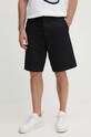 United Colors of Benetton pantaloni scurti panza negru 48TYUF04C