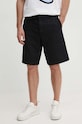 United Colors of Benetton shorts tessuto nero 48TYUF04C