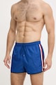 Tommy Hilfiger szorty kąpielowe tkanina granatowy UM0UM03217