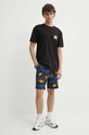 Volcom szorty x ARTHUR LONGO A1012450 czarny SS24
