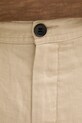 Sisley vászon rövidnadrág bézs 4AGHS9010