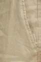 bézs Sisley vászon rövidnadrág