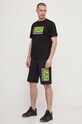 Kratke hlače EA7 Emporio Armani PJARZ.3DPS78.1200 crna SS24