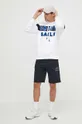 Kratke hlače Karl Lagerfeld mornarsko plava