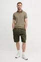 Alpha Industries pantaloni scurti din bumbac Aircraft 146250. verde SS25