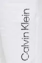 fehér Calvin Klein pamut rövidnadrág