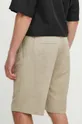 Kratke hlače s dodatkom lana Calvin Klein 44% Lan, 33% Lyocell, 23% Pamuk