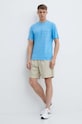 Хлопковые шорты adidas Originals IS1733 бежевый SS24