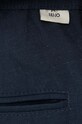 Liu Jo szorty z domieszką lnu granatowy M124P305SHORTLINEN
