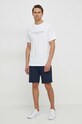 Michael Kors pantaloni scurti CS43CSKDR2 bleumarin SS24