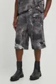 grigio Diesel pantaloncini in cotone P-STON-SHORT Uomo