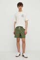 Vans pantaloni scurti VN0005ZYAMB1 verde SS24