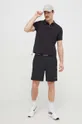 Kratke hlače za vadbo Calvin Klein Performance črna
