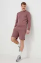 Kratke hlače za vadbo Calvin Klein Performance roza