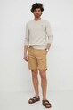 Tommy Hilfiger szorty MW0MW23563 beżowy SS25