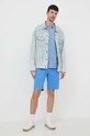 Kraťasy Tommy Hilfiger MW0MW23568 modrá SS25