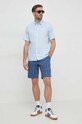 Шорты Tommy Hilfiger MW0MW34503 тёмно-синий SS24